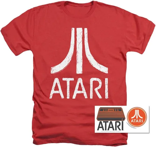 Miniatura 2 de Popfunk Clásico Atari Video Game Retro Logo Vintage Gaming Console T Shirt & Stickers