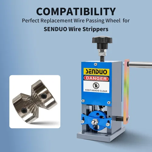 Miniatura 3 de Rueda de repuesto para máquinas peladoras de cables SENDUO (no el husillo)