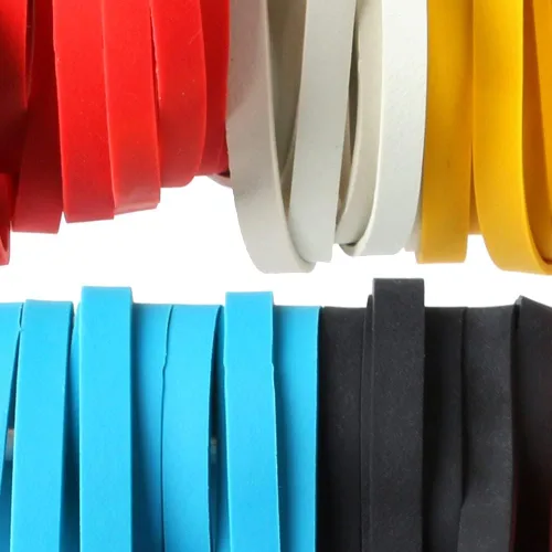 Miniatura 3 de AMUU Bandas de goma para basura, paquete de 50 unidades de 8 pulgadas, bandas de goma para botes de basura grandes y grandes, bandas elásticas
