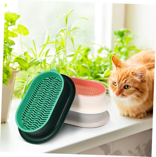 Miniatura 6 de IMIKEYA Caja de plantación hidropónica para gatos de interior, bandeja de cultivo de plástico, maceta para plantas de vivero, contenedores pequeños