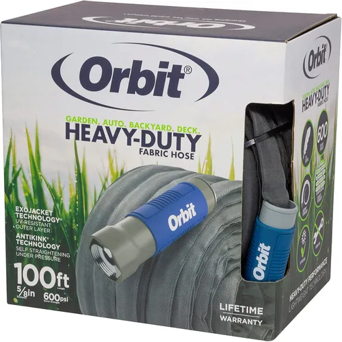 Miniatura 9 de Manguera de agua de servicio pesado Orbit Pro ExoJacket (100 pies x 5/8 pulgadas)