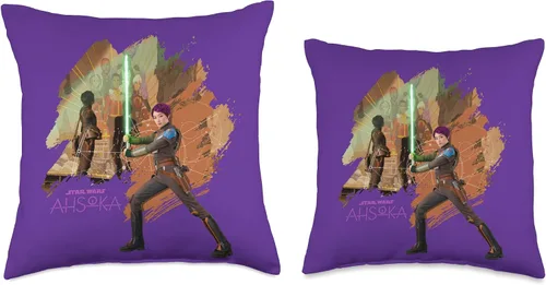 Miniatura 3 de Star Wars Mural Ahsoka Part Two Sabine Wren y almohada de sable de luz