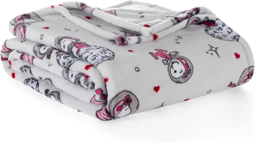 Miniatura 22 de Berkshire Blanket Peanuts® VelvetLoft® Manta de Felpa con el Tierno Personaje Snoopy, Peanuts Snoopy Everyday Buffalo Plaid Navy Tonal, Manta 55