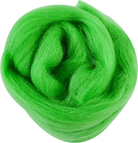 Miniatura 84 de 24 tipos de lana rosa, 4.23 oz (120 g), adecuado para fieltro húmedo y fieltro de aguja de telas hiladas de lana. Un paquete de prueba está Tonos