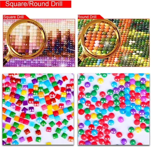 Miniatura 4 de Personaliza tus propias fotos en privado, kits de pintura de diamantes personalizados para adultos, foto personalizada, pinturas de diamantes