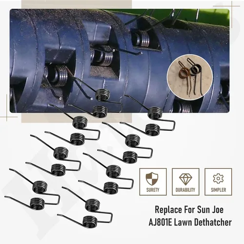 Miniatura 6 de Paquete de 27 dientes Dethatcher compatibles con S-un Joe AJ801E de 13 pulgadas, 12 amperios eléctrico para césped