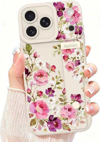 Miniatura 21 de Funda Wlxee para iPhone 15 Pro Max con patrón de ola, TPU suave con parachoques, cuero PU, diseño de cebra lindo para mujeres y niñas - Negro Gris