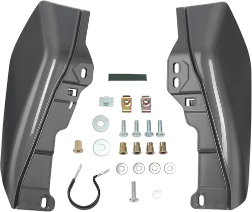 Miniatura 24 de HR3 Deflectores de aire ámbar whisky de marco medio, protector térmico Compatible con Street Glide FLHX 2014 Road Glide FLTRX 2016 Adecuado