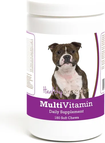 Miniatura 67 de Healthy Breeds Bulldog francés multivitamínico suave masticable para perros 180