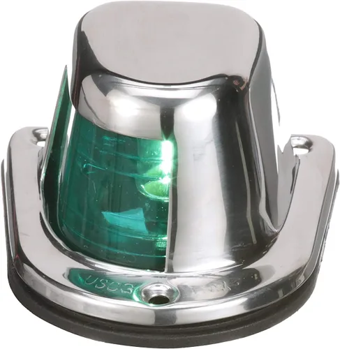 Miniatura 5 de Attwood Luz lateral de montaje en cubierta de acero inoxidable de 1 milla No especificado
