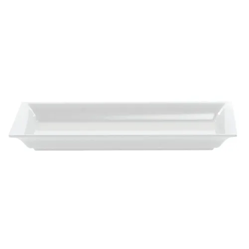 Miniatura 2 de American Metalcraft MEL19 Bandeja rectangular de melamina de la colección Endurance, 14-1/4-pulgadas, color blanco