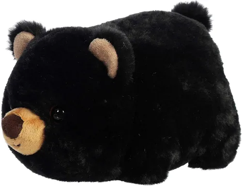 Miniatura 5 de Aurora Adorable animal de peluche Spudsters de oso de cerdo, forma redonda para acurrucarse reconfortantes, perfecto para niños de todas las edades