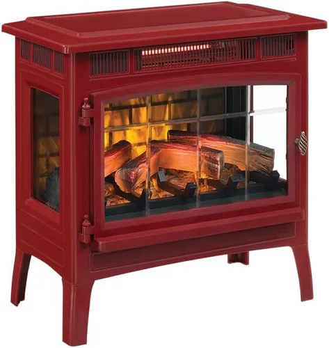 Miniatura 10 de duraflame Estufa Calentador de Chimenea Eléctrica Independiente con Efecto de Llama 3D para 1,000 Pies Cuadrados Canela