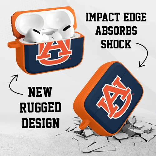 Miniatura 2 de Affinity Bands Auburn Tigers HDX - Funda compatible con Apple AirPods Pro 1 y 2 (clásico)