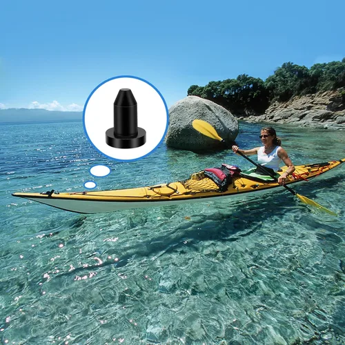 Miniatura 5 de Axlksia Paquete de 12 tapones de drenaje de kayak de 1/2 pulgada para pelícanos, kayaks Sun Dolphin, tapones de silicona para kayak de repuesto