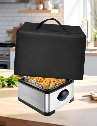 Miniatura 8 de Cubierta para freidora de alta resistencia, impermeable, resistente al calor, funda de nailon para Hamilton Beach Electric/para Elite Gourmet