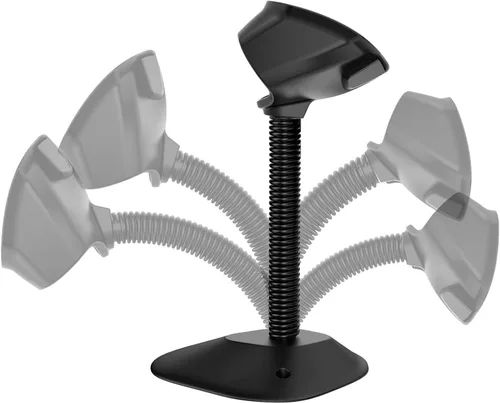Miniatura 2 de Symcode Soporte universal para escáner de código de barras manos libres, escáner de código de barras, soporte de cuna, ángulo base y cabeza