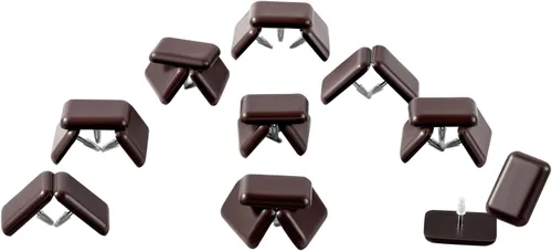 Miniatura 9 de Furniture Glides Sliders-Furnigear PTFE (teflón) para mover patas de silla, deslizadores para alfombras y superficies de madera dura, mueve tus