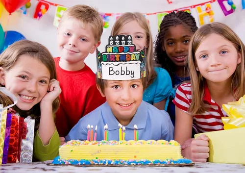 Miniatura 10 de SICOHOME Gorras de papel para niños, coronas de papel para estudiantes, jardín de infantes, suministros de fiesta preescolar, ajustables