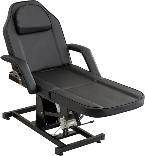 Miniatura 15 de Hohuqeri Cama de masaje profesional de 73 pulgadas, mesa de tratamiento con reposacabezas extraíble, mesa de terapia física estacionaria de piel