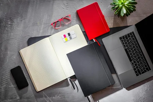 Miniatura 9 de Sigel CO116 Notebook CONCEPTUM®, negro, Tapa dura, forrado, tamaño A4+, con numerosas características