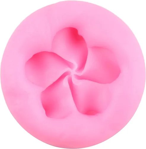 Miniatura 3 de ZiXiang Molde de silicona de flores de orquídea, molde de fondant de plumeria, moldes de hibisco, moldes de chocolate para decoración de pasteles