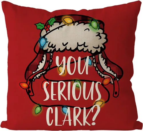 Miniatura 9 de GAGEC Fundas de almohada de Navidad de 16 x 16 pulgadas, almohadas de vacaciones de Navidad, fundas de almohada de invierno, decoración del hogar