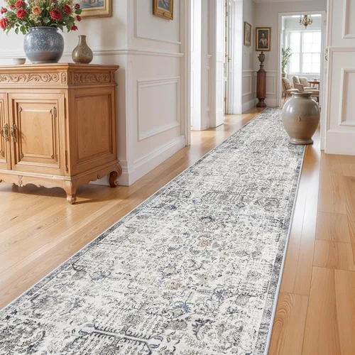 Miniatura 61 de RUUGME Alfombra Pasillera Lavable 2'6x12 - Alfombra de Pasillo con Respaldo Antideslizante Alfombras Resistentes a Manchas para Sala de Estar