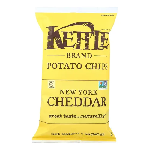 Miniatura 84 de Kettle Brand Papas Fritas, Backyard Barbeque Kettle Chips, Bolsa de Aperitivos, 1.5 Oz