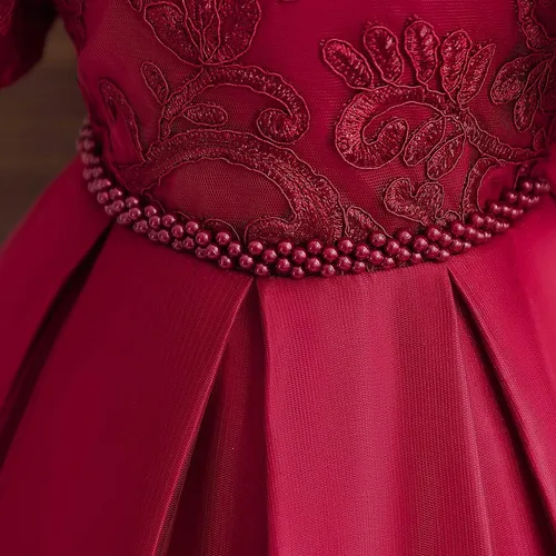 Miniatura 4 de NNJXD - Vestido de princesa de tul con flores, para usar en bodas, para niñas pequeñas y bebés
