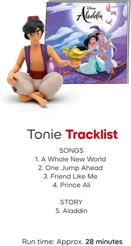 Miniatura 5 de Figura de audio Tonies Aladdin de Disney