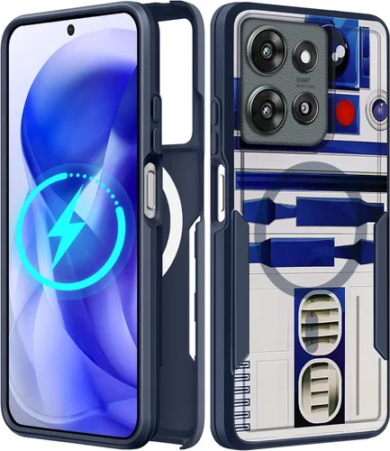 Miniatura 115 de Funda para Moto G 5G 2024 – Compatible con MagSafe para mujeres y niñas, bonita funda protectora magnética para teléfono, diseño femenino Kawaii