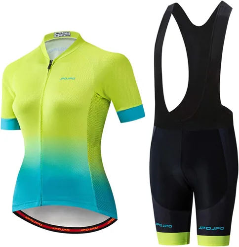 Miniatura 32 de Hotlion Conjuntos de camisetas de ciclismo para mujer, ropa de ciclismo de verano, trajes de bicicleta de carretera, ropa de ciclismo de manga corta