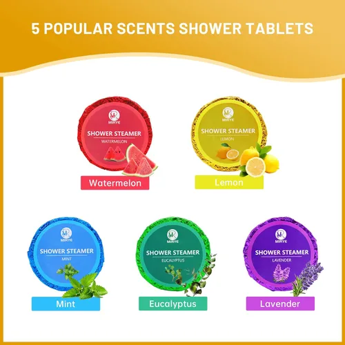 Miniatura 2 de Vaporizadores de ducha para aromaterapia, paquete de 30 vaporizadores de ducha para mujeres y hombres, bombas de ducha con aceites esenciales
