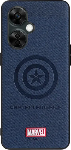 Miniatura 13 de IRON SPIDER Funda para OnePlus Nord N20 5G, con personaje de superhéroe, compatible con OnePlus Nord N20 de piel (azul) para hombre y mujer Capitán