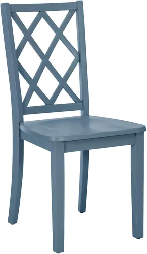 Powell Silla auxiliar de comedor Conolly Blue Graphite