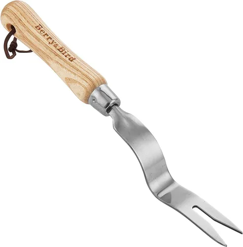 Pala de mano para jardín de Berry&Bird, acero inoxidable, resistente, para mujeres, herramienta de jardinería con mango ergonómico y cabeza de metal