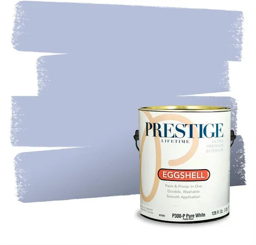 Miniatura 982 de Pintura Exterior + imprimación PRESTIGE, todo-en-uno, 1 galón, acabado mate, color comparable al Valspar* Royal Gray* VS151-Gris real