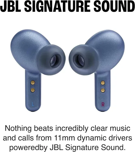Miniatura 3 de JBL Live Pro 2 con funda - Azul - con grabado personalizado opcional - Auriculares con cancelación de ruido - 40 horas de reproducción - Carga