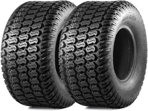 Miniatura 8 de MaxAuto 2 piezas 15x6.00-6 neumáticos delanteros para cortacésped de jardín, tractor de montar, 4PR sin cámara 15-6.00-6 neumáticos cortacésped