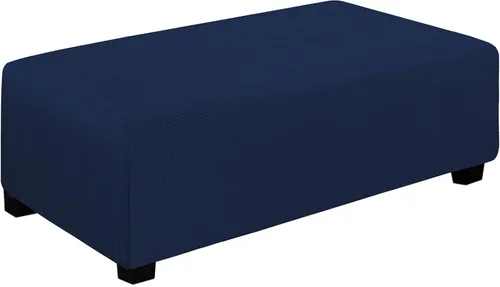 Miniatura 31 de Easy-Going Funda Elástica para Otomana Taburete de Almacenamiento Plegable Protector de Muebles Funda Rectangular Suave con Parte Inferior Elástica