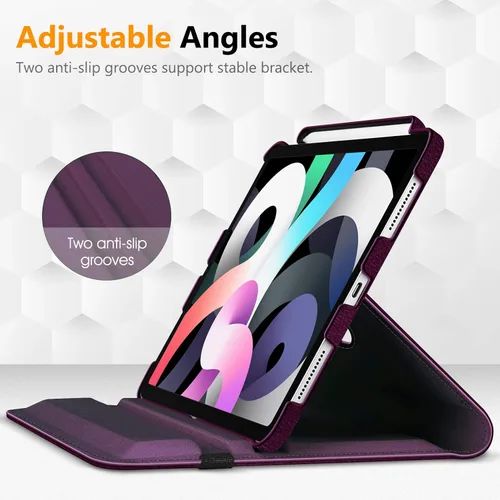 Miniatura 8 de Fintie - Funda giratoria para iPad Air de 11 pulgadas M3 (2025) / M2 (2024), iPad Air de 5ª (2022) / 4ª generación (2020) de 10.9 pulgadas - Funda