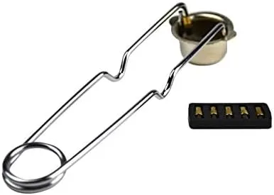 Miniatura 7 de Encendedor de chispa de pedernal individual con arranque de fuego de pedernal y acero, encendedor para soldadura, herramienta de supervivencia