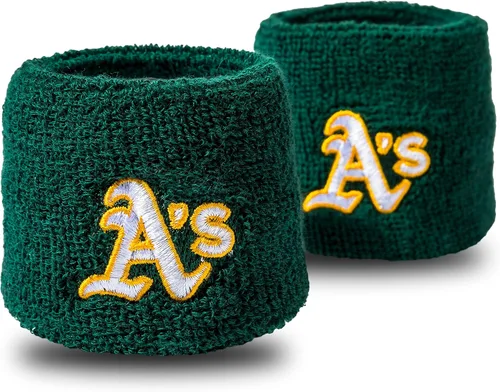 Miniatura 30 de Franklin Sports MLB - Pulseras de béisbol con licencia del equipo, pulseras de sudor con logotipo del equipo de la MLB, ideales para disfraces