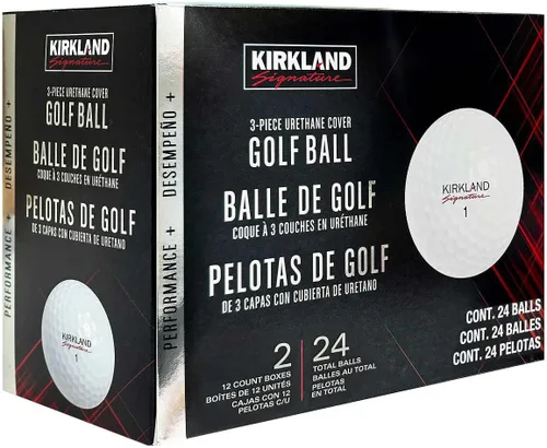 Miniatura 3 de Kirkland Cubierta de uretano para pelotas de golf de tres piezas Signature Performance Plus