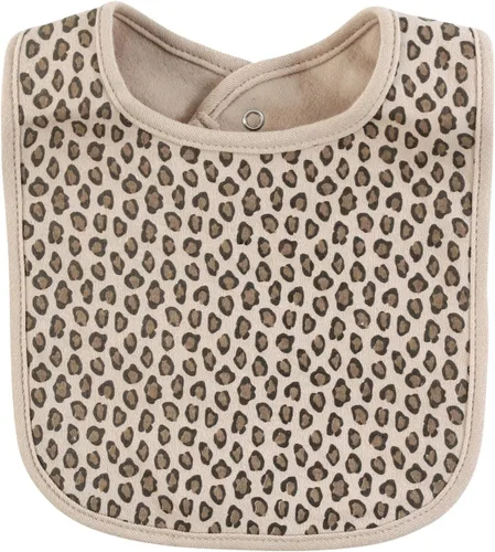 Miniatura 330 de Hudson Baby Conjunto de babero y calcetines unisex de algodón para bebé