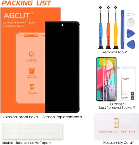 Miniatura 7 de AMOLED para Samsung Galaxy Z Fold 3 5G Reemplazo de pantalla LCD Z Fold3 Pantalla LCD SM-F926B SM-F926U SM-F926W Pantalla LCD Digitalizador Asamblea