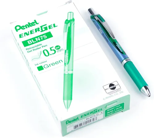 Miniatura 10 de Pentel EnerGel Deluxe RTX - Bolígrafo de gel líquido retráctil Negro
