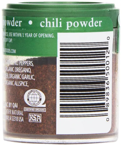 Miniatura 6 de Simply Organic, Mini chile en polvo, 0.60 oz