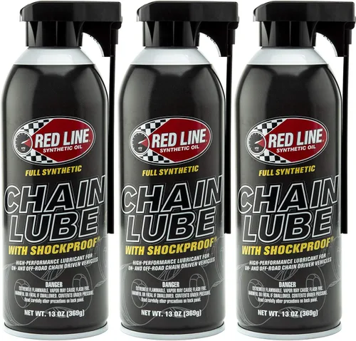 Miniatura 10 de Red Line Lubricante de cadena 43103 a prueba de golpes, 13 onzas